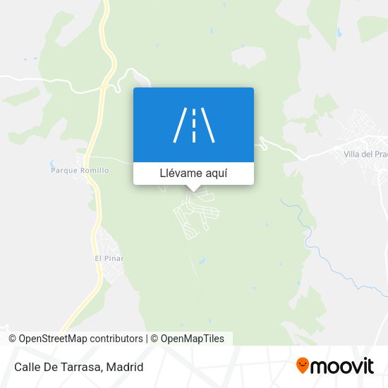 Mapa Calle De Tarrasa