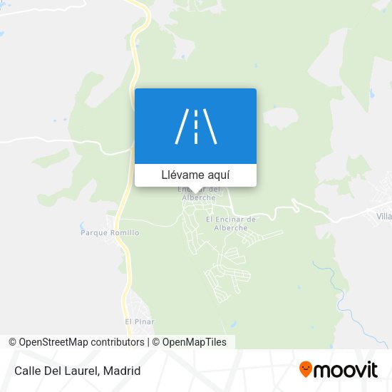 Mapa Calle Del Laurel