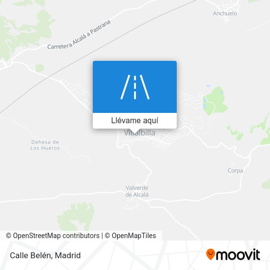 Mapa Calle Belén