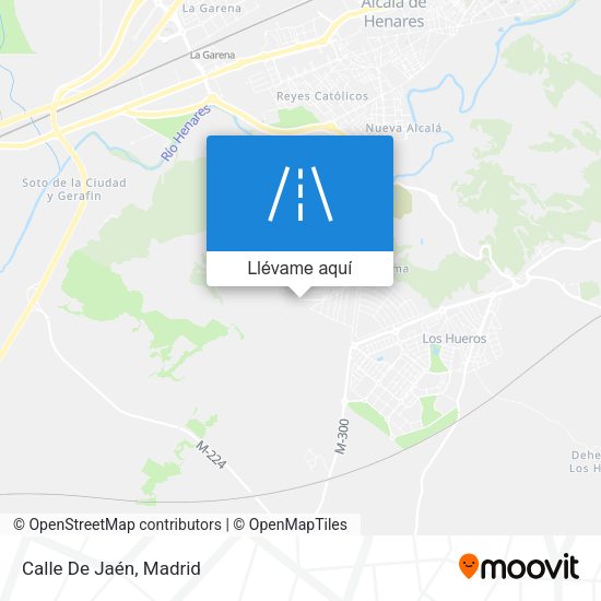 Mapa Calle De Jaén