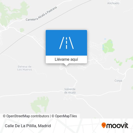 Mapa Calle De La Pililla