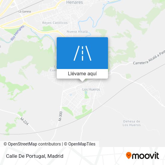 Mapa Calle De Portugal
