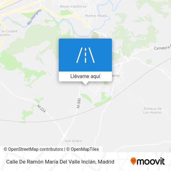 Mapa Calle De Ramón María Del Valle Inclán