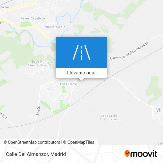 Mapa Calle Del Almanzor