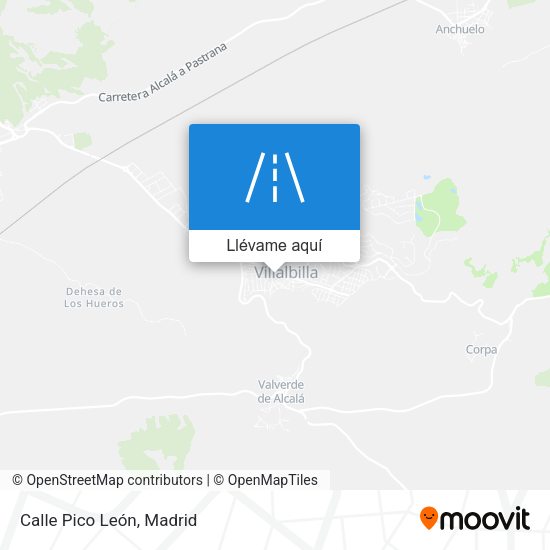 Mapa Calle Pico León