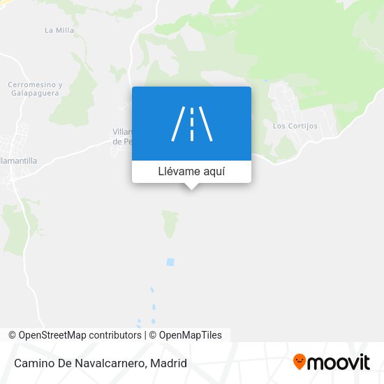 Mapa Camino De Navalcarnero