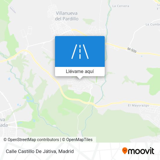 Mapa Calle Castillo De Játiva