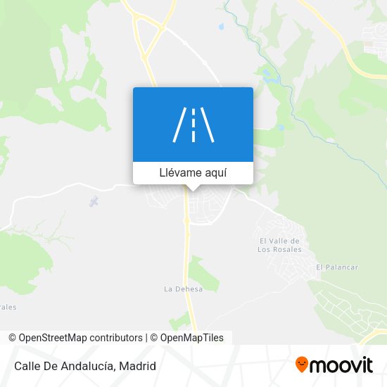 Mapa Calle De Andalucía