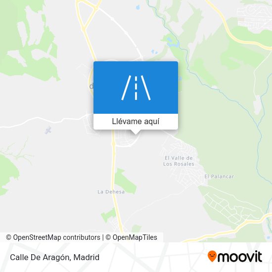 Mapa Calle De Aragón