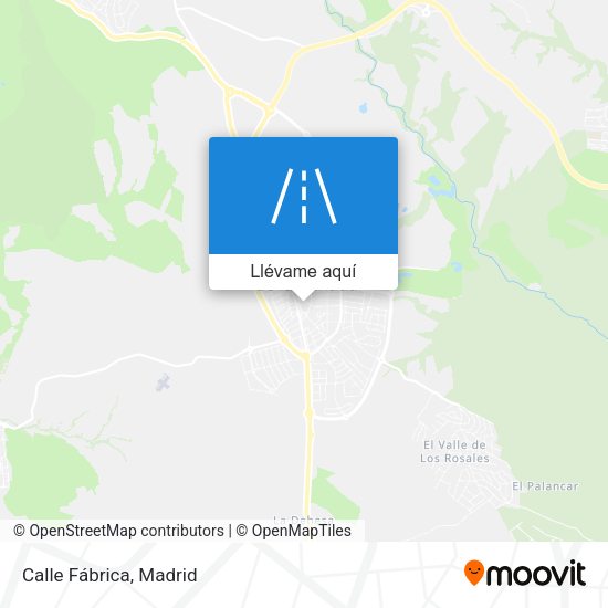 Mapa Calle Fábrica