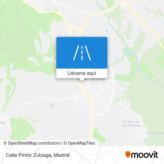 Mapa Calle Pintor Zuloaga
