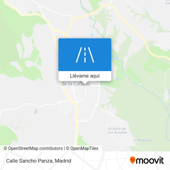 Mapa Calle Sancho Panza