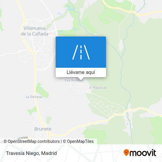 Mapa Travesía Niego