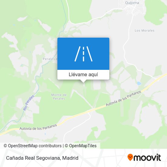 Mapa Cañada Real Segoviana