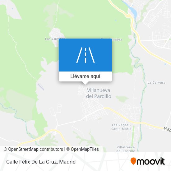 Mapa Calle Félix De La Cruz