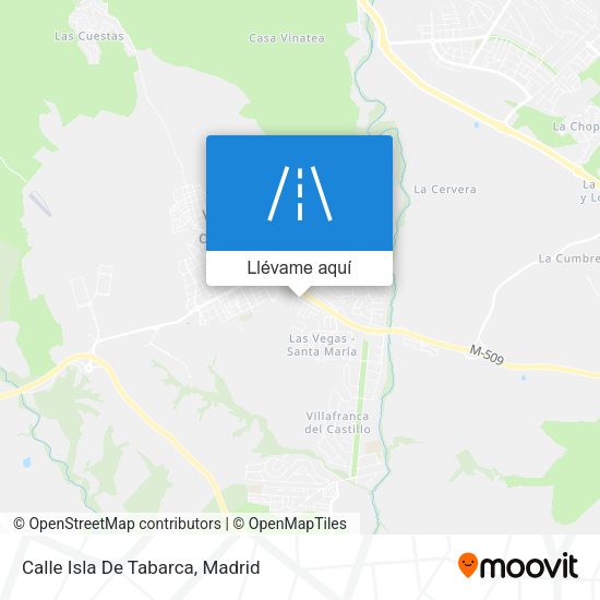Mapa Calle Isla De Tabarca