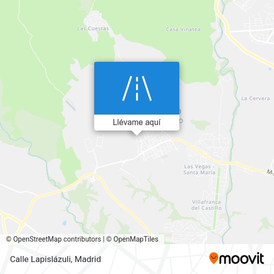 Mapa Calle Lapislázuli