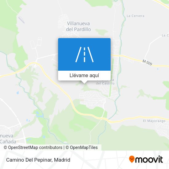 Mapa Camino Del Pepinar