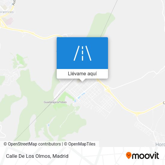 Mapa Calle De Los Olmos