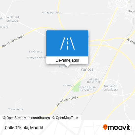 Mapa Calle Tórtola