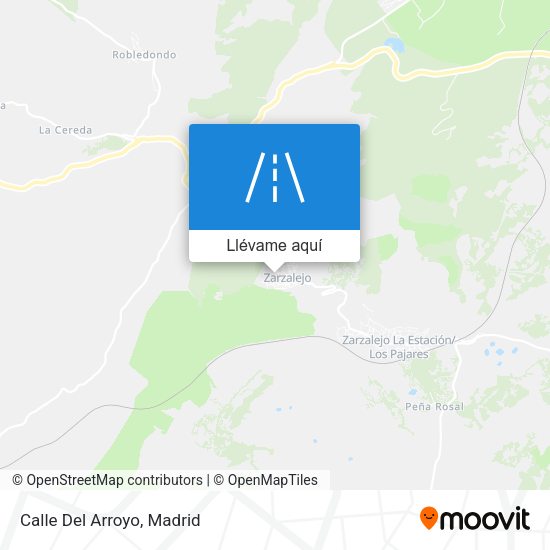 Mapa Calle Del Arroyo