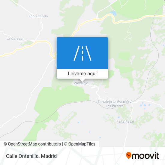 Mapa Calle Ontanilla