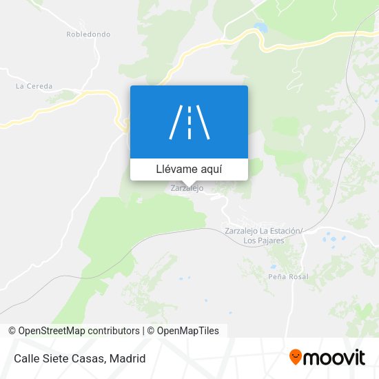 Mapa Calle Siete Casas
