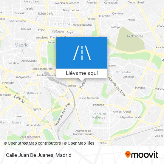 Mapa Calle Juan De Juanes