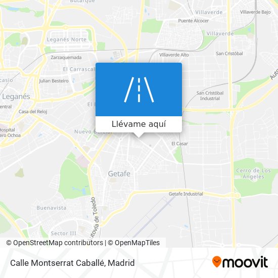 Mapa Calle Montserrat Caballé