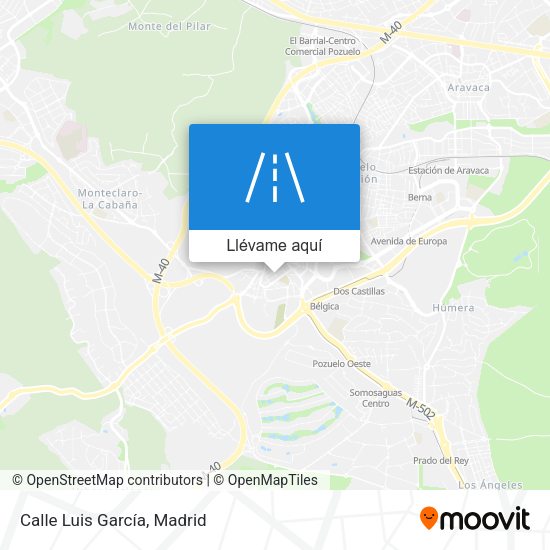 Mapa Calle Luis García