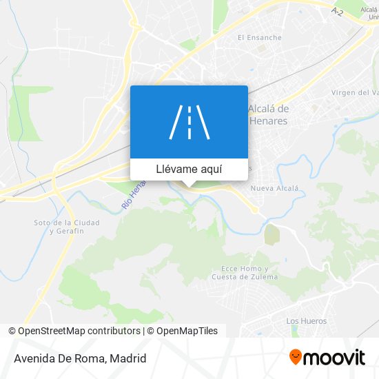 Mapa Avenida De Roma