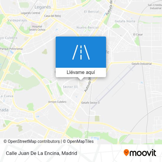 Mapa Calle Juan De La Encina