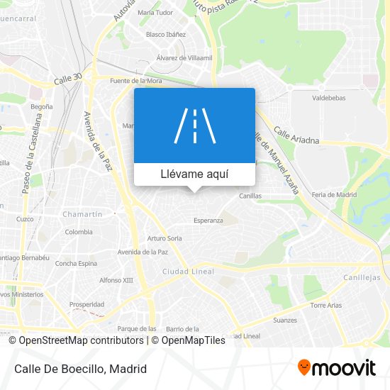 Mapa Calle De Boecillo