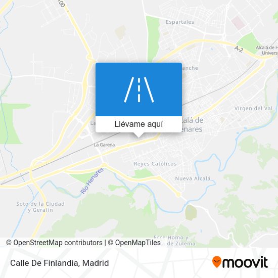 Mapa Calle De Finlandia