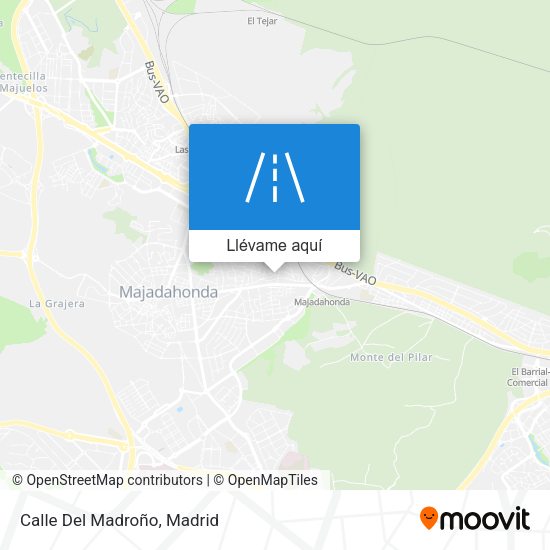 Mapa Calle Del Madroño