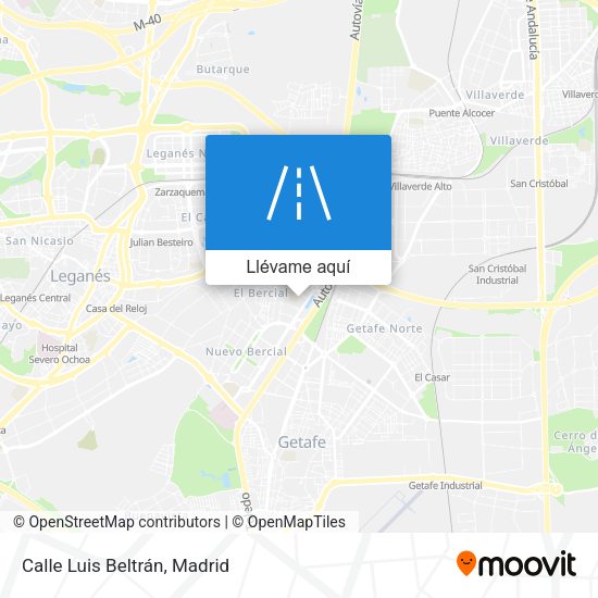 Mapa Calle Luis Beltrán