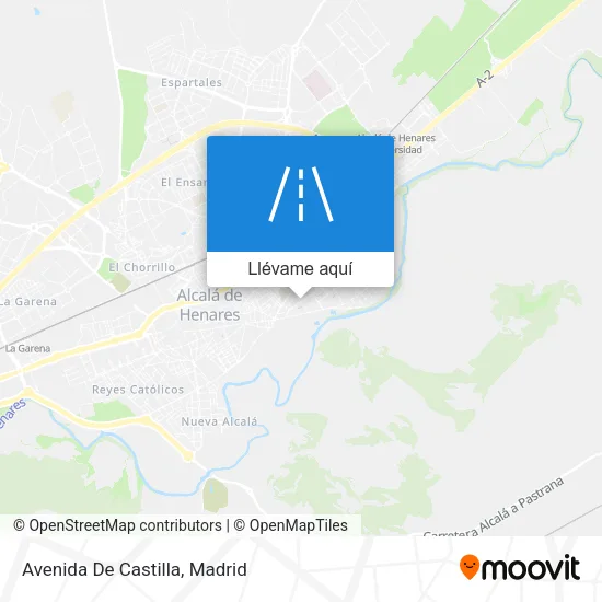 Mapa Avenida De Castilla