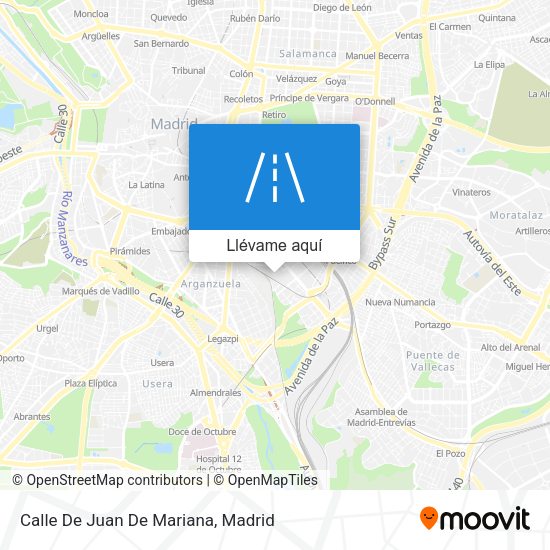 Mapa Calle De Juan De Mariana
