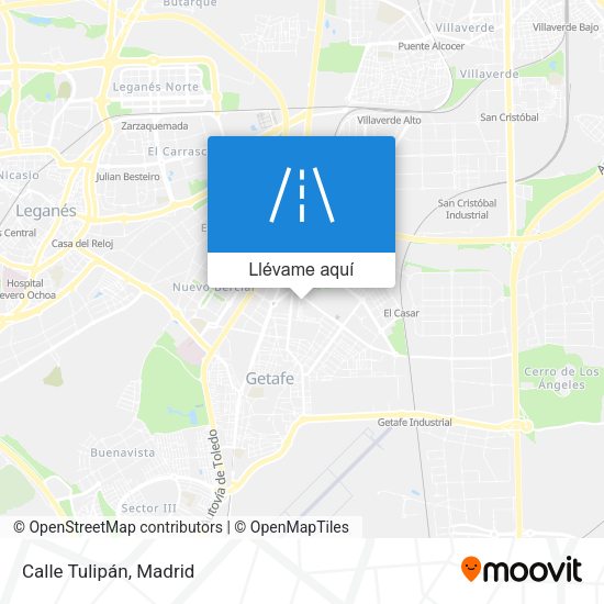 Mapa Calle Tulipán