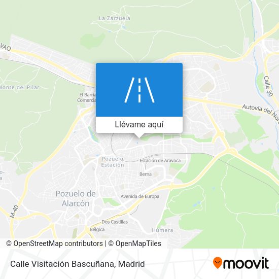 Mapa Calle Visitación Bascuñana