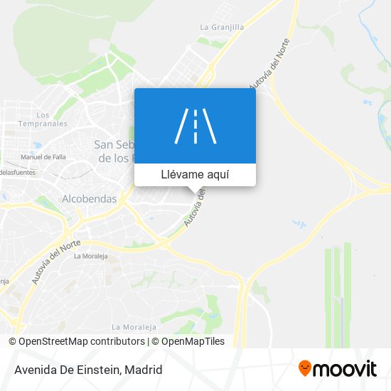 Mapa Avenida De Einstein