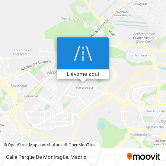 Mapa Calle Parque De Monfragüe