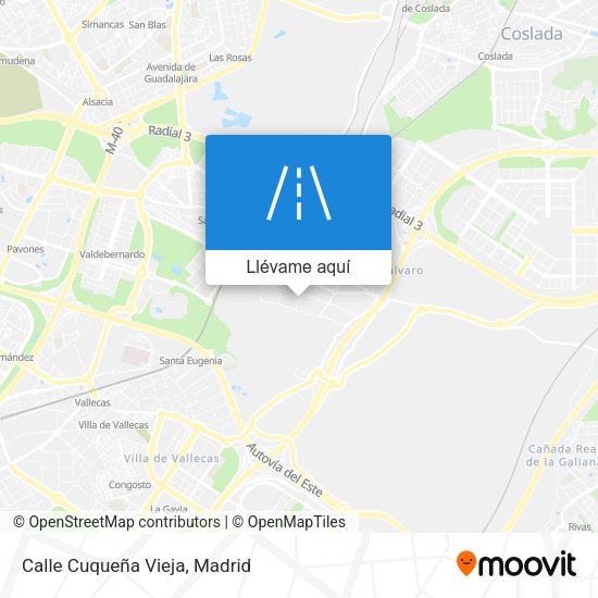 Mapa Calle Cuqueña Vieja