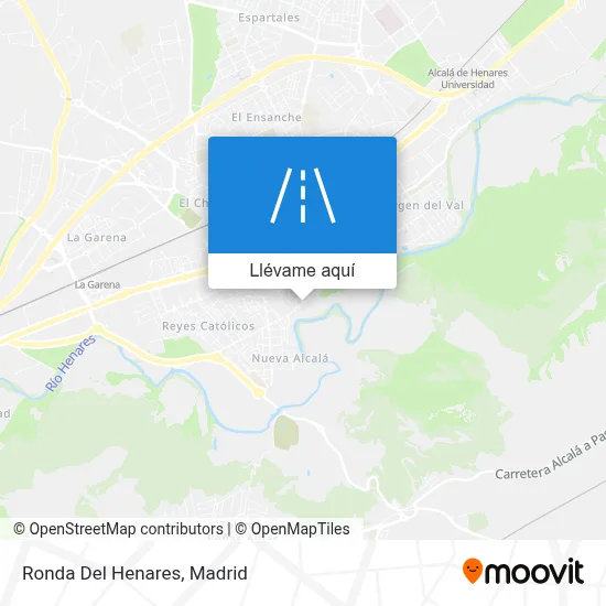 Mapa Ronda Del Henares