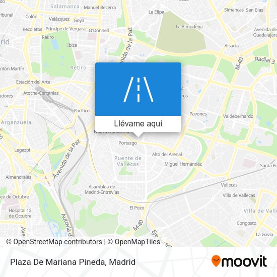 Mapa Plaza De Mariana Pineda