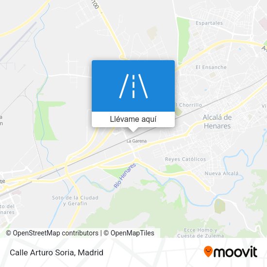 Mapa Calle Arturo Soria