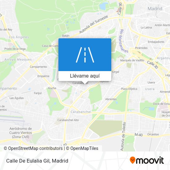 Mapa Calle De Eulalia Gil