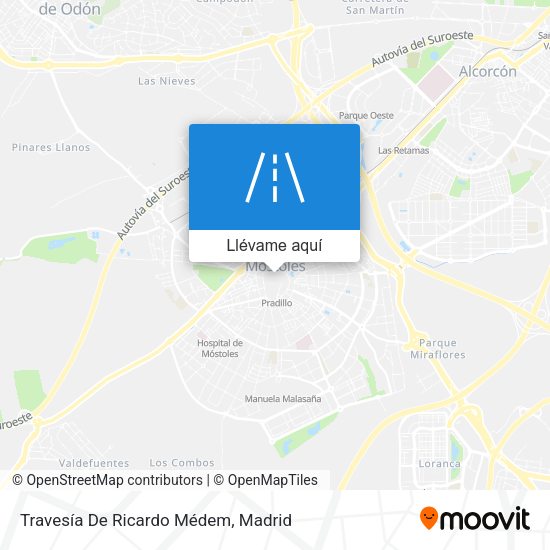 Mapa Travesía De Ricardo Médem