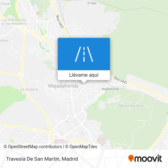 Mapa Travesía De San Martín