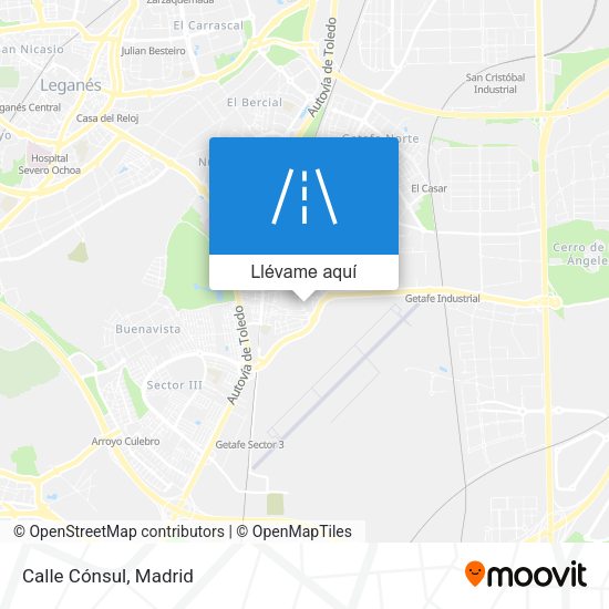Mapa Calle Cónsul